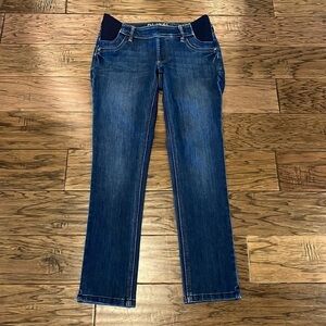 DL1961 Angel Maternity Mid Rise Skinny Ankle Pull On Size 25